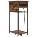  Nattbordskap Røkt eik 28.1 x 40.9 x 75 cm Konstruert tre