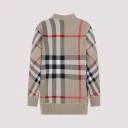 Burberry Dame Strikkevarer Beige XS,