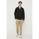 Lacoste Herre Gensere & Hettegensere Svart L,