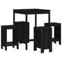  Hagebarsett 5 deler svart heltre furu 3157743
