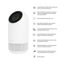 Hombli - Smart Air Purifier, White - Bundle with extra filter