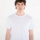 Calvin Klein Ss Slim Stretch Cotton Crewnk Te - White - XL