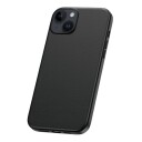 Baseus iPhone 15 Deksel Fauxther Series Svart