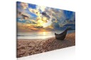 Tavla Boat on the Beach 1 Part Narrow 120x40  