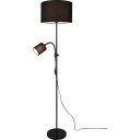 Trio Lighting Owen gulvlampe sort