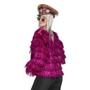 Festivaljakke Tinsel Rosa - Large/X-Large