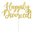Happily Divorced Kakepynt