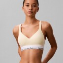 Calvin Klein Icon bralette BH gul  XS Kvinner