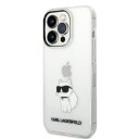 Karl Lagerfeld Etui Karl Lagerfeld Klhcp14xhnchtct Apple Iphone 14 Pro Max Transparent Hardcase Iml Nft Choupette