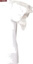 Max Mara Studio Dame Topper Hvit L,