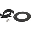 Metalbestos skorstein Ø 300 mm gulvstøtte blank