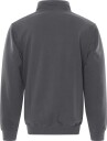 Acode Sweatshirt Med Kort Dragkedja 1737 Swb Mörkgrå Xl