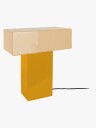 PresentTime Grato Recto Bordlampe Honey Yellow/Soft Yellow
