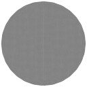 vidaXL Bassengduk lysegrå Ø244 cm polyester geotekstil