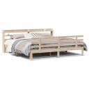  Sengeramme med hodegavl 180x200 cm heltre furu