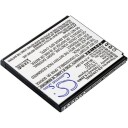 Lenovo A2580 batteri (1700 mAh 3.7 V, Sort)