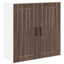  Kjøkkenskap Brun Eik 80 x 31 x 80 cm Konstruert tre