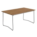 Grythyttan Stålmöbler Bovik bord 150 Teak / Svart