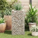 vidaXL Gabion høybed stål 50x50x100 cm