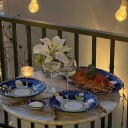 Piccola Home Amalfi Dyp Tallerken 23 cm Blå