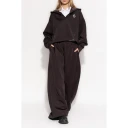 Lacoste Dame Gensere & Hettegensere Brun S,