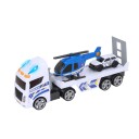Teamsterz Playset Police Helikoptertransport Med Lys Og Lyd Medium