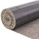 vidaXL Romdeler bambus grå 250x165 cm