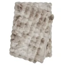 Skinnwille Misty pledd 120x180 cm Sand