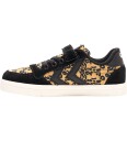 Hummel Sko Slimmer Stadil Low Jr Svart m. Leopard 27 Sko Gul