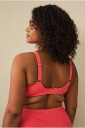 Ellos Plus collection   Bikini BH med strukturmønstre   Rosa