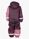 Lindberg Kids' Fagerhult Rain Baby Overall Fleece Plum/dry Rose 104