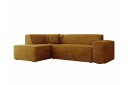 Kintore 3 seters Hjørnesofa   Mørkegul