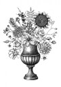 Elegant Autumn Floral Urn Plakat / 100x150