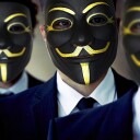 Original Cup Maske Anonymous Svart One size ANNONY-N