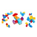 Mega Bloks First Builders Stort Byggekloss Sett 1år+ 60 deler Blå