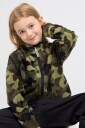 Nordbjørn Malö Fleecejakke Camo Splash Deep Lichen Green 98-104