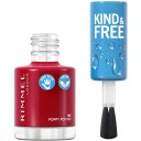 Rimmel London Kind & Free Clean Cosmetics Nail Polish 156 Poppy P
