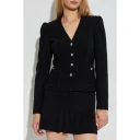 Alessandra Rich Dame Jakker Svart 2XS,