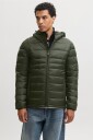 Jack & Jones   Pufferjakke Jjekingsley Light Puffer   Grønn