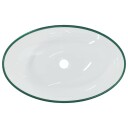 vidaXL Servant herdet glass 54,5x35x15,5 cm gjennomsiktig