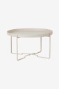 Ellos Home   Sofabord George Lavt Ø 57 cm   Beige