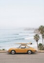 Porsche Coast Plakat Plakat / 70x100cm