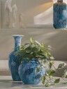Medusa vase 37 cm blå