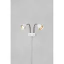 Markslöjd   Ciro 2 Vegglampe White/Steel