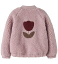 Name It Fleecejakke   NmfMiffy   Teddy   Violet Ice   Name It   1½ år (86)   Fleecejakke Bordeaux Brun Rosa