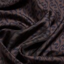 Fine Scarf Monogram Brown Mix