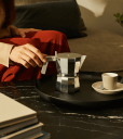Alessi Moka espresso kaffebrygger 3 kopper
