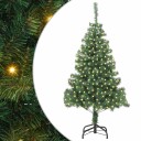  Juletre med 300 LED med stativ grønn 180 cm PVC