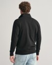 Gant Shield collegegenser med half-zip BLACK S