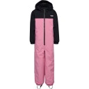 hummel Block Snowsuit WP Vinterdress Barn Lyserosa/Svart 122